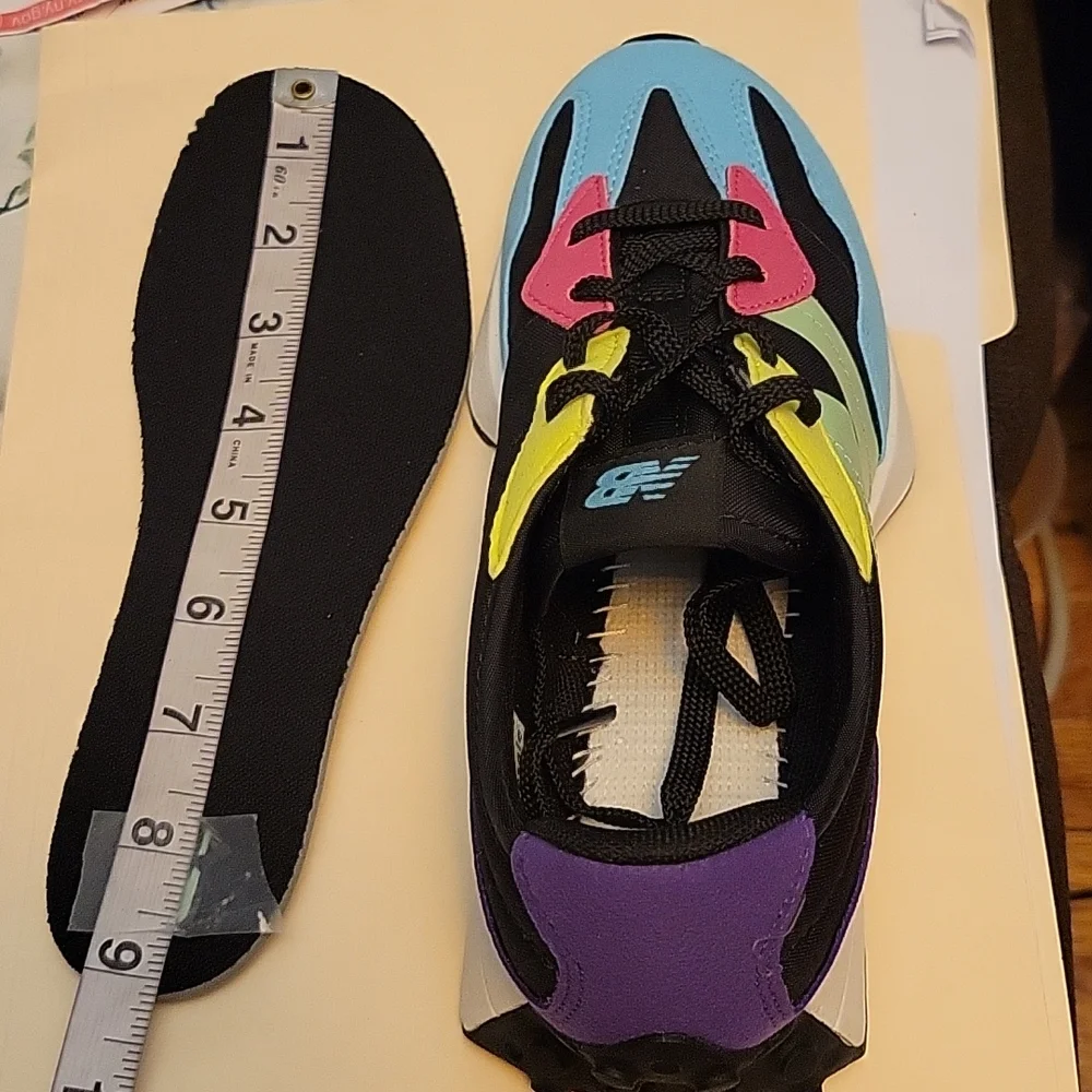 NEW BALANCE THE INTELLIGENT CHOICE 327 SNEAKERS 👟  SIZE 9 2/16 appro 9 1/2 - Picture 15 of 16